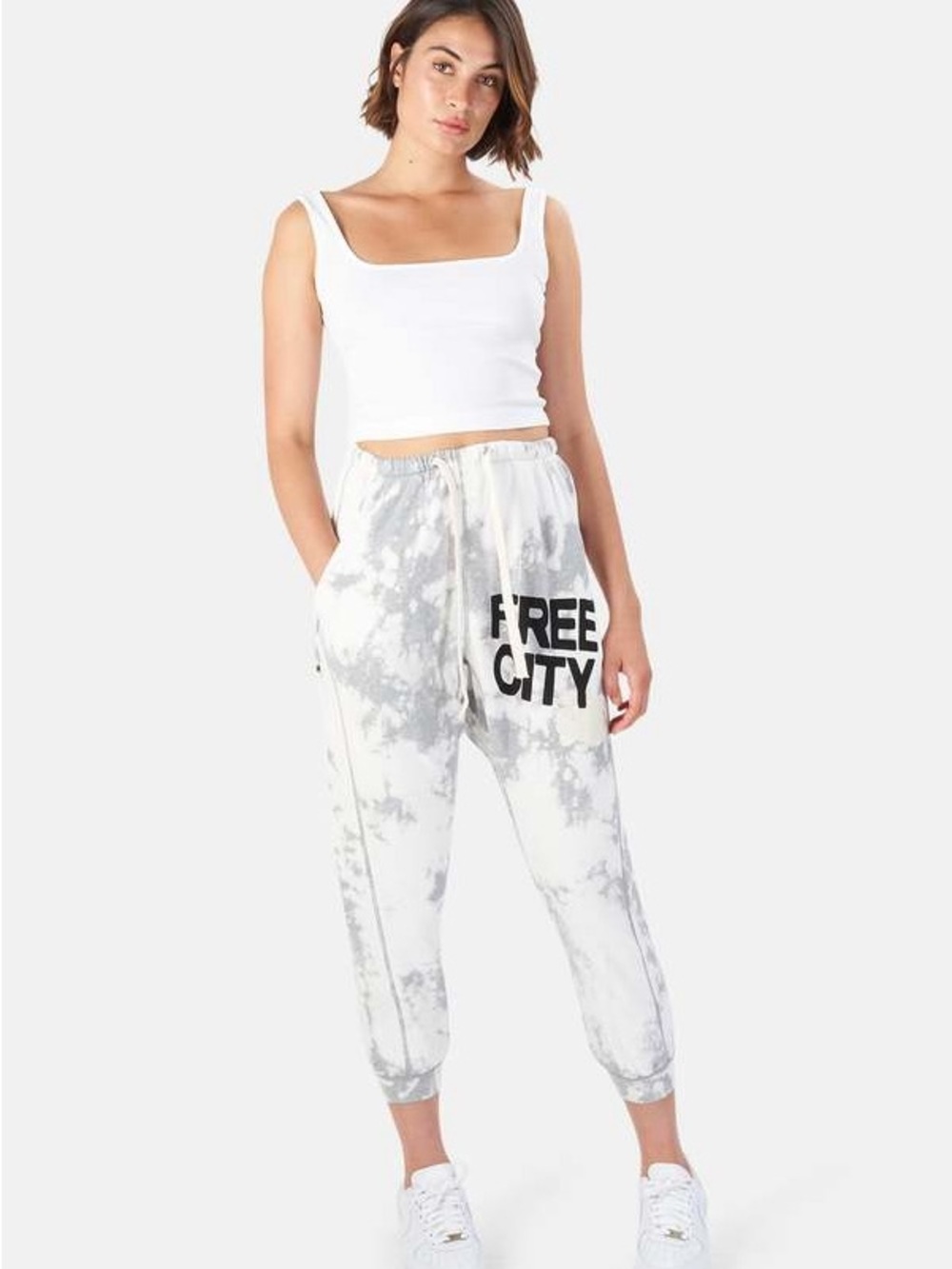 FreeCity Super Bleachout Pocket Sweatpant